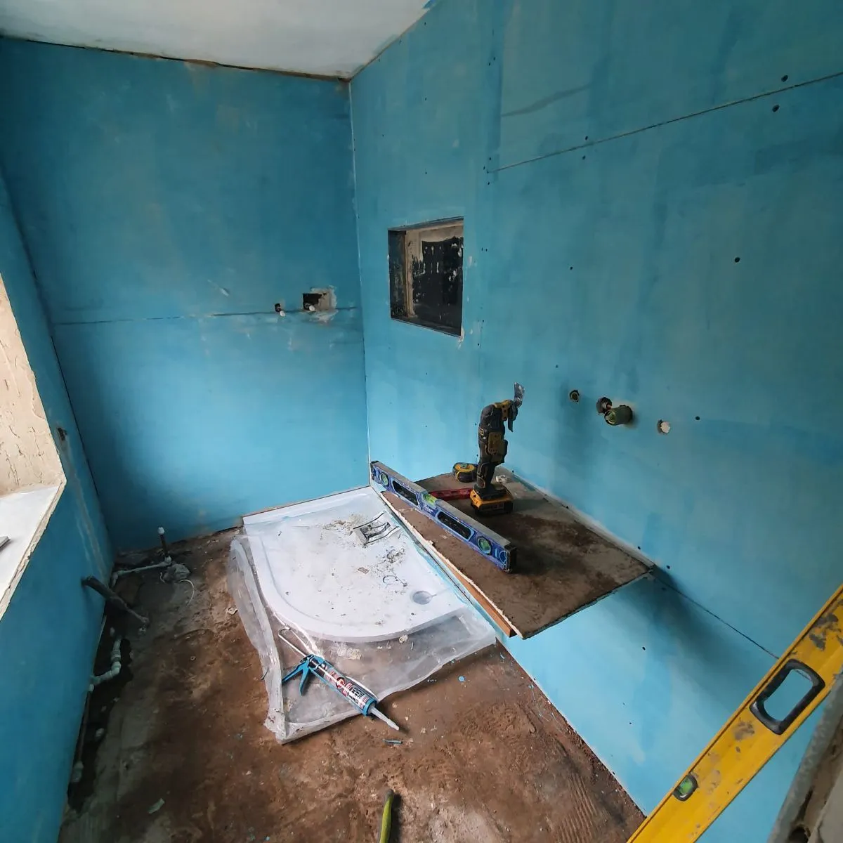 Photo 1 of 9: Bathroom refit with walk-in shower in Halifax