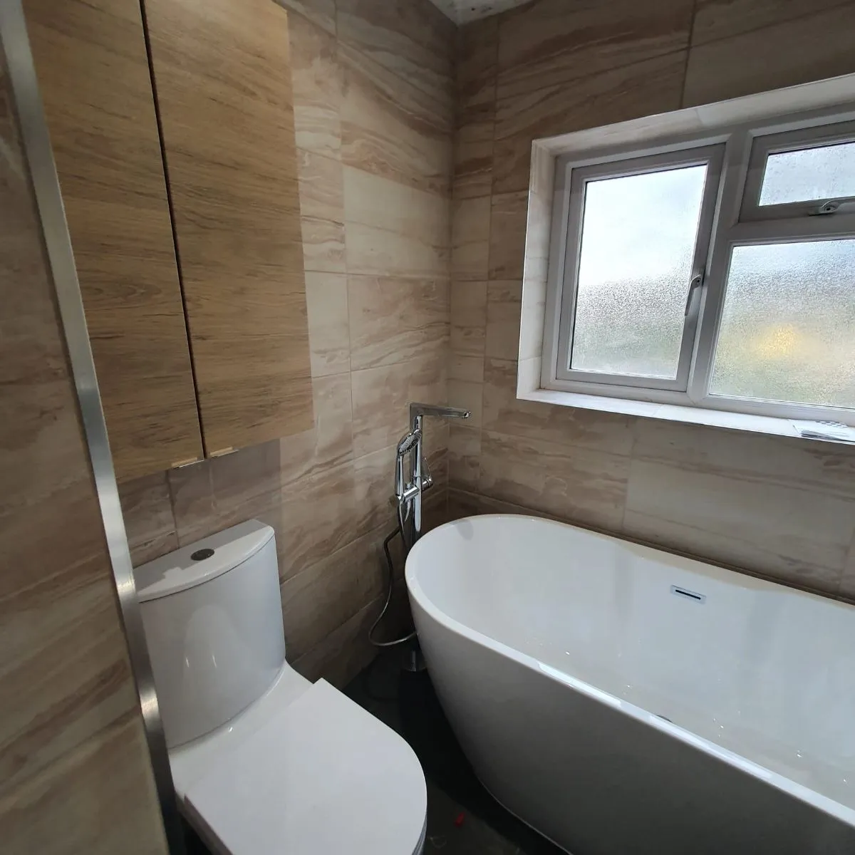 Photo 10 of 10: Bathroom refit with freestanding bath in Halifax