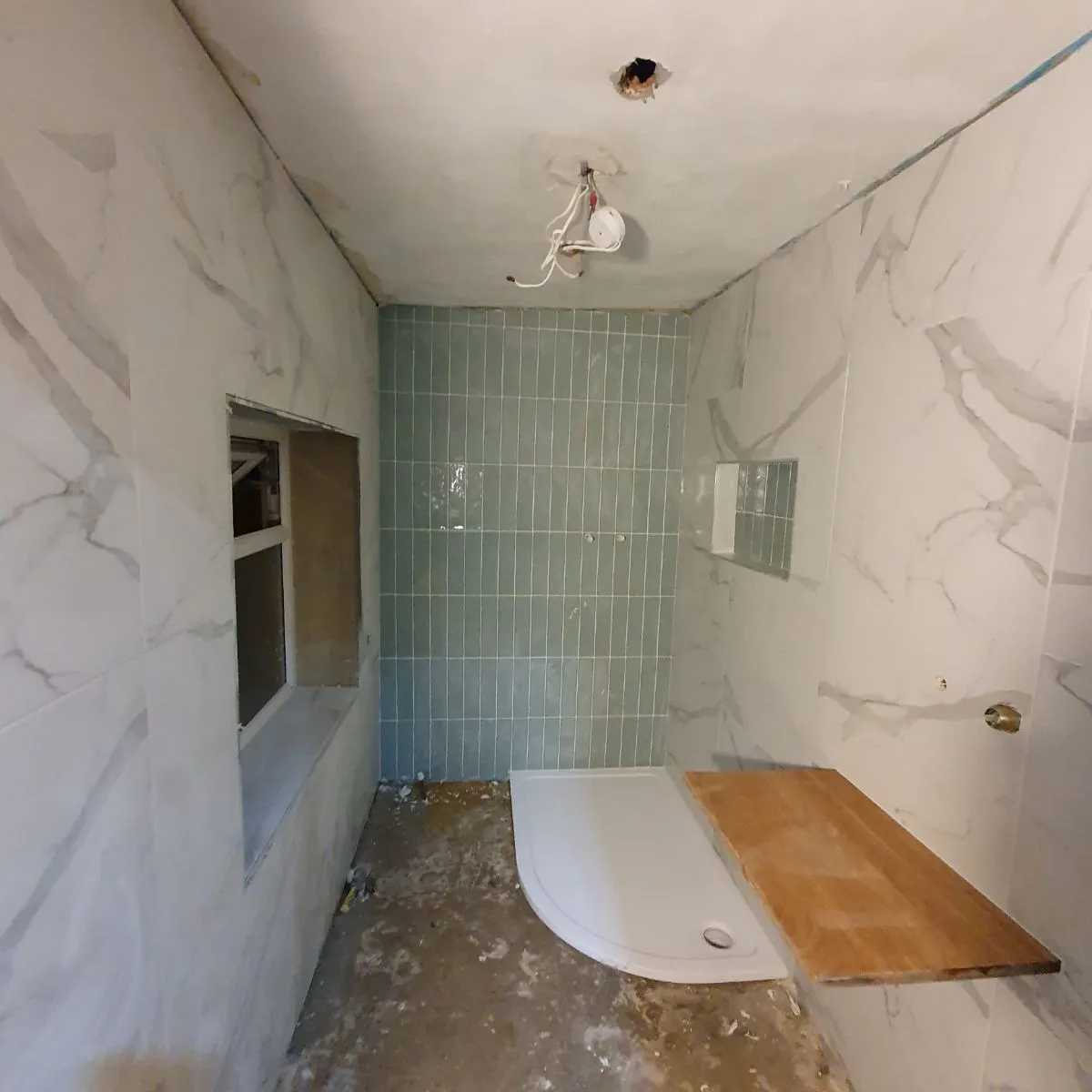 Photo 4 of 9: Bathroom refit with walk-in shower in Halifax