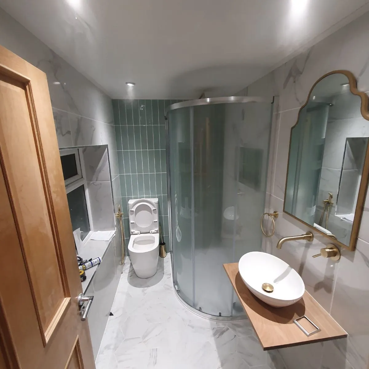 Photo 8 of 9: Bathroom refit with walk-in shower in Halifax
