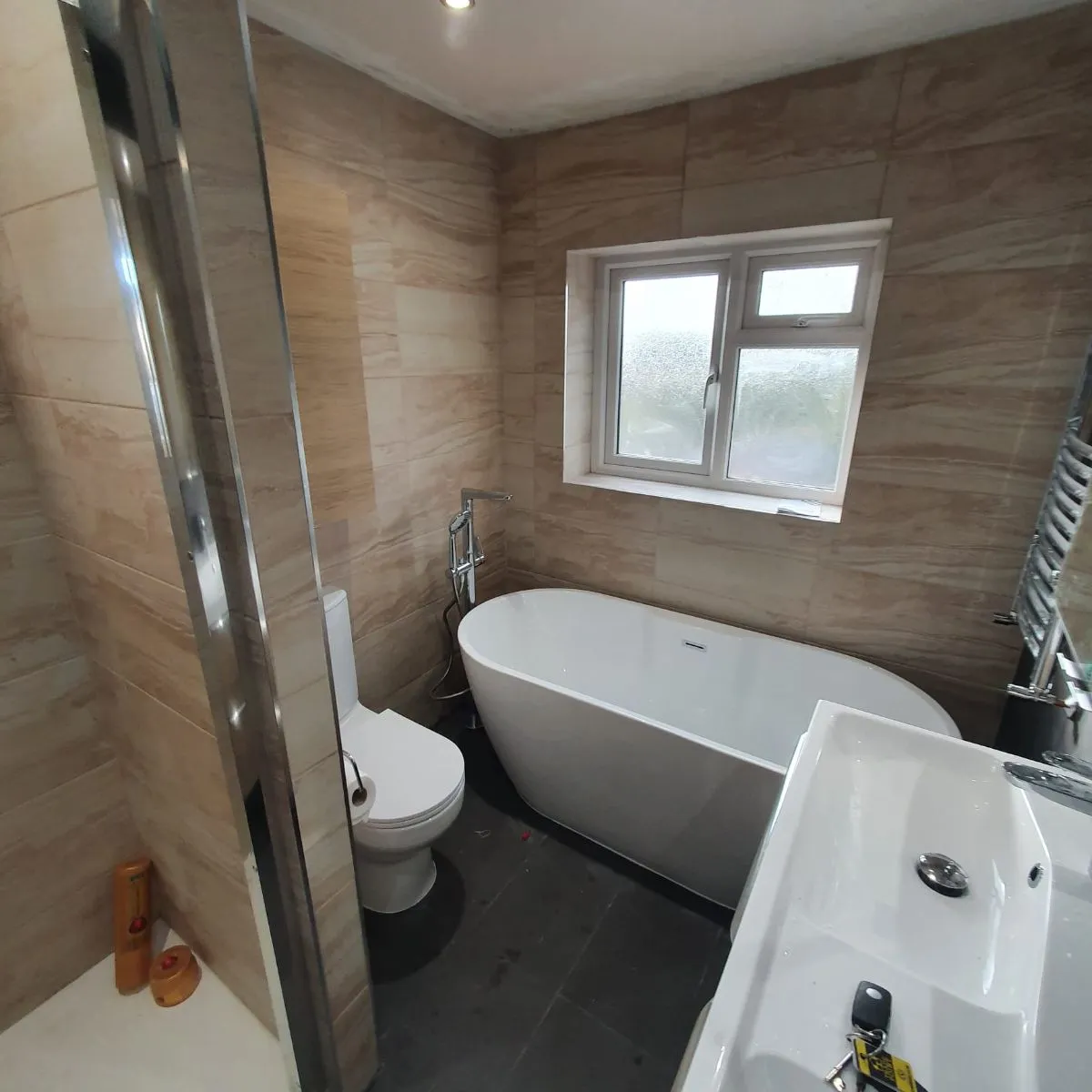 Photo 9 of 10: Bathroom refit with freestanding bath in Halifax